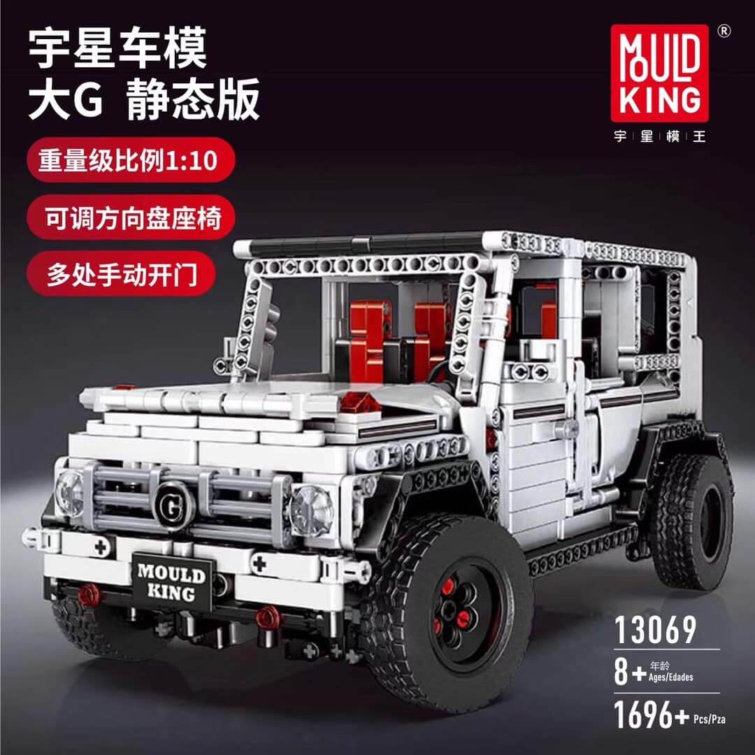 MOULDKING 13069 Mercedes-Benz G65 White 1:10