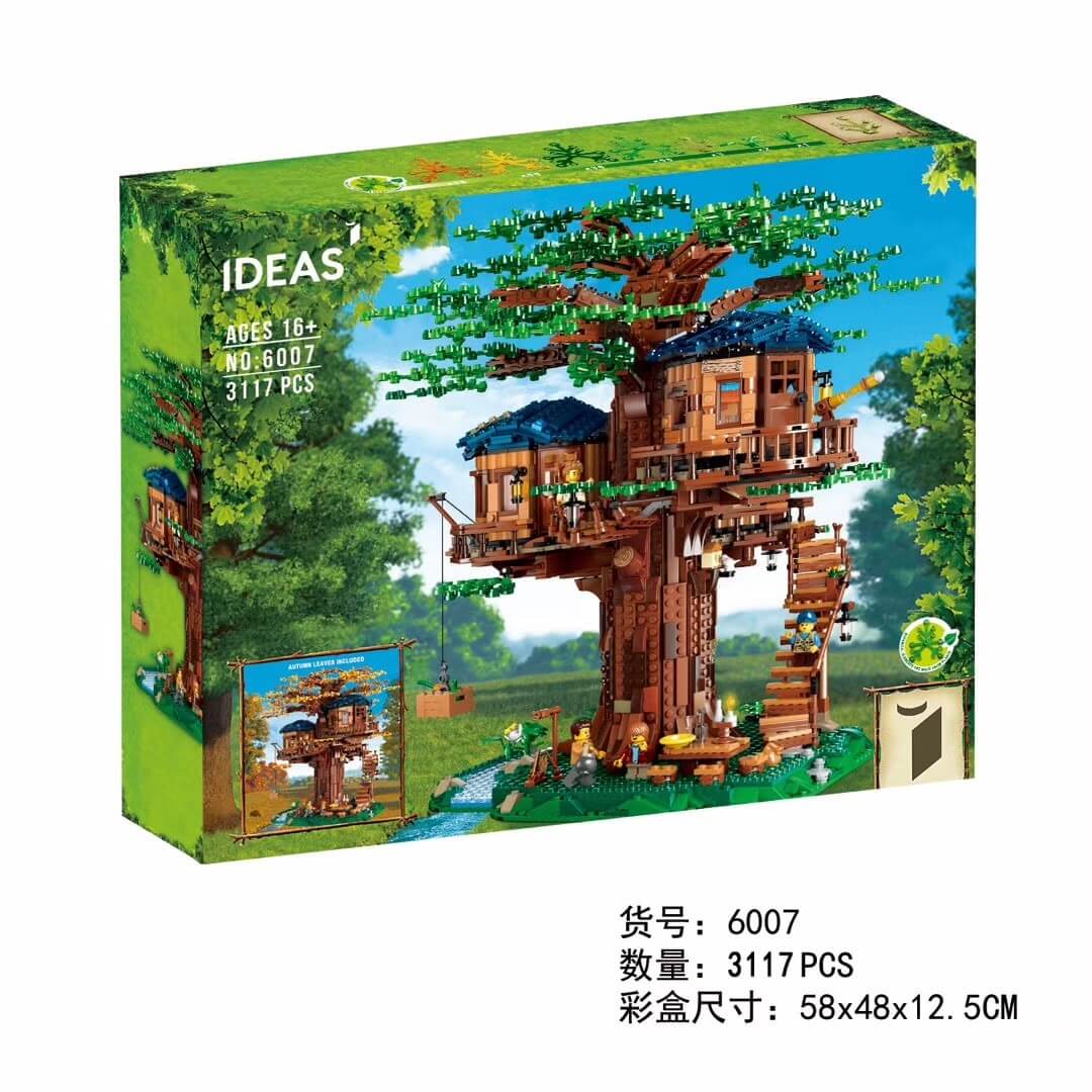 XS 6007 Ideas Tree House Brick +3000 bricks version