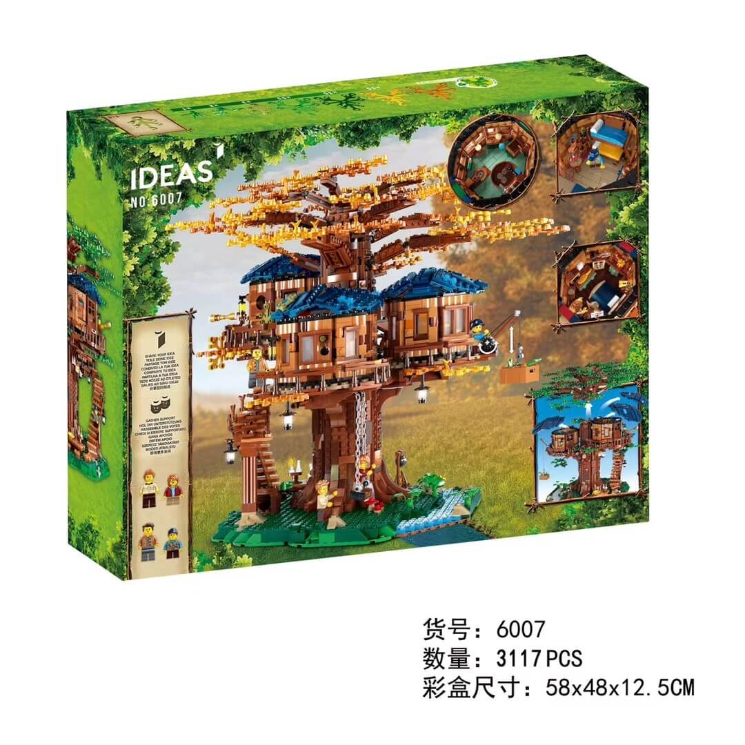 XS 6007 Ideas Tree House Brick +3000 bricks version