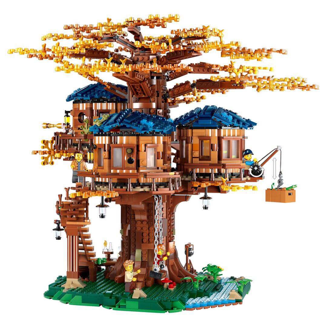 XS 6007 Ideas Tree House Brick +3000 bricks version