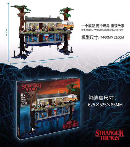 MOC 25010 Stranger Things The Upside Down Compatible 75810 25010