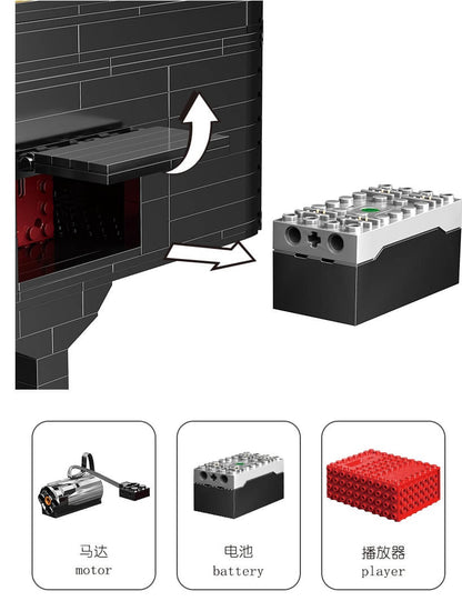 BUILO XQGQ-01D Piano Grand Bluetooth Control