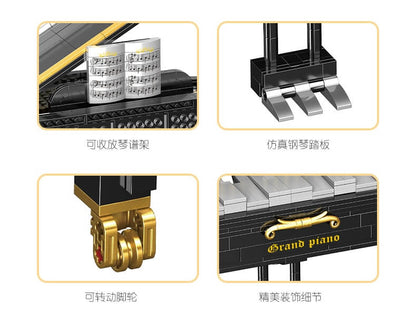 BUILO XQGQ-01D Piano Grand Bluetooth Control