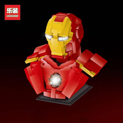 LEZHUANG 19303 Iron Man Bust 1:2 by ZetoVince