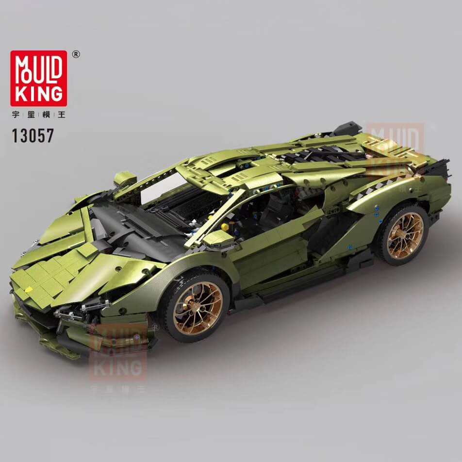 MOULDKING 13057 Lamborghini Sian FKP 37 Green