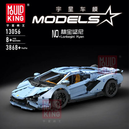 MOULDKING 13056 Lamborghini Sian FKP 37 Blue