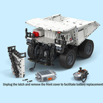 "Winner" 7120 Technic Mining Truck Building Blocks 1383pcs Bricks Toys Ship From Europe 3-7 Days Delivery