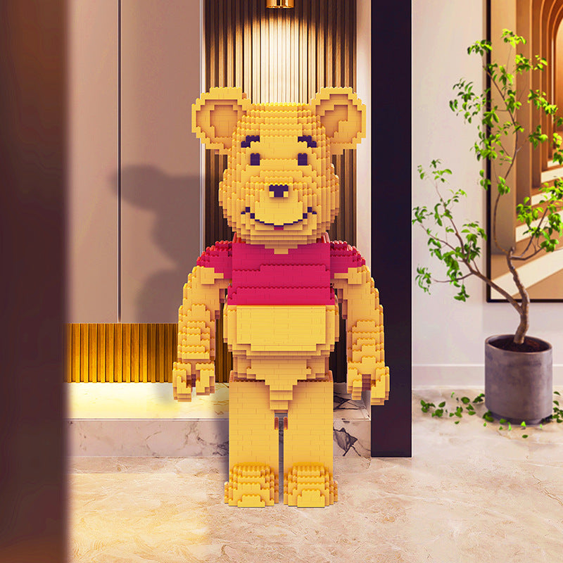 X004 Idea Series Winnie the Pooh Building Block model 2406pcs from China