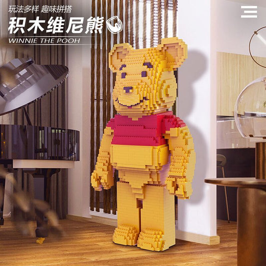 X004 Idea Series Winnie the Pooh Building Block model 2406pcs from China
