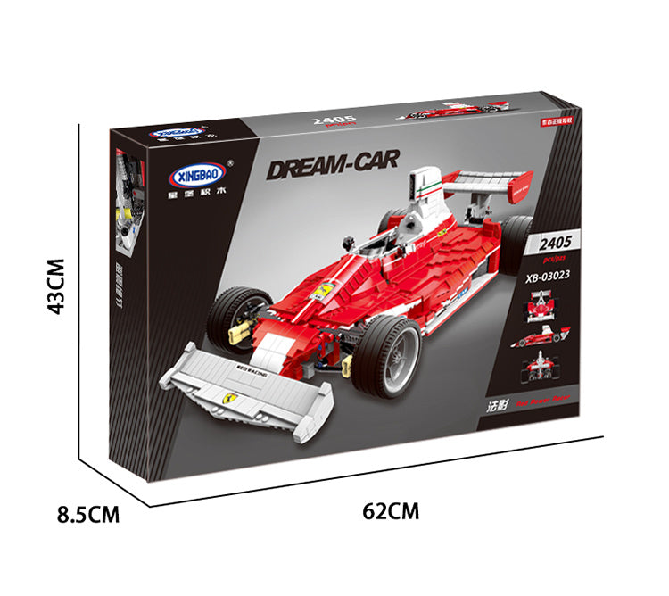 XIGNBAO 03023 TECHNIC Series Racing Car The F1 Noble Super Car Model Kit Building Blocks Educational Toys For Children Gifts From China