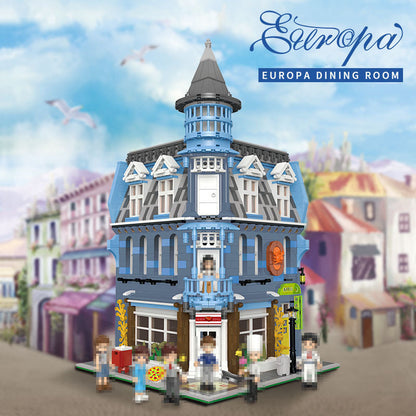 XINGBAO 01007 Creator Series Europa Dining Room Buidling Blocks 3200pcs Bricks Model From China