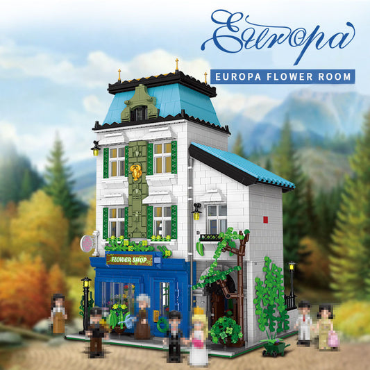 XINGBAO  01008 Creator Series Europa Flower Room Buidling Blocks 3200pcs Bricks Model  From China