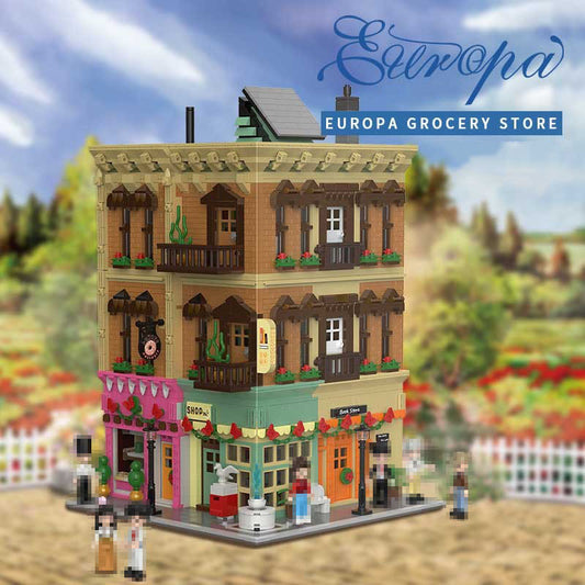 XINGBAO 01009 Creator Series Europa Grocery Store Buidling Blocks 4953pcs Bricks Model From China