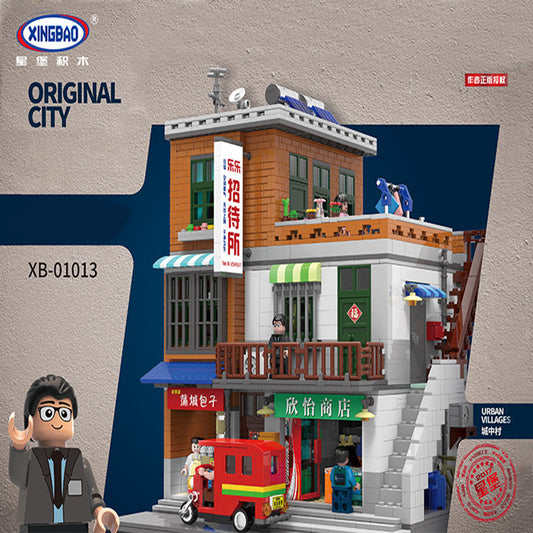XINGBAO 01013 Urban Villages Model Kit Lepining Building Blocks Bricks Educational Toy Gifts For Children From China