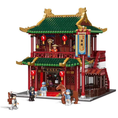 XINGBAO 01022 Creator Expert Series China Town Roadhouse Buidling Blocks 3046pcs Bricks Model From China