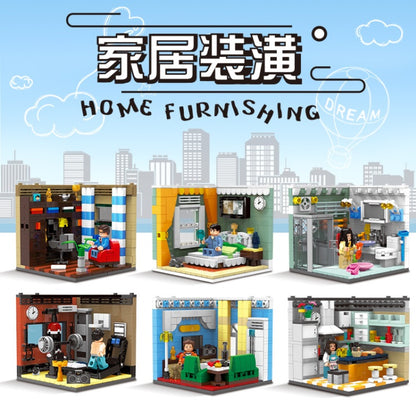 XINGBAO 01401 City Series Living House Action Figure Model Kit Building Blocks Bricks Educational Toys For Children DIY Gifts From China
