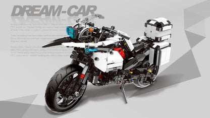 XINGBAO 03019 Technic MOC R1200 GS Heavy Moto Motorcycle Model Building Blocks Toys For Kids Bricks Classic Educational Gifts From China