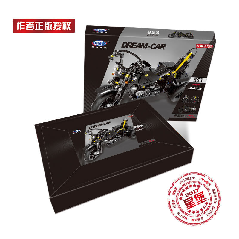 XINGBAO 03020 Technic MOC R1200 GS Heavy Harlan motorcycle Model Building Blocks Toys for children Bricks brinquedos Gifts From China