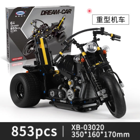 XINGBAO 03020 Technic MOC R1200 GS Heavy Harlan motorcycle Model Building Blocks Toys for children Bricks brinquedos Gifts From China