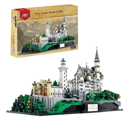 XINGBAO 05002 City Street New Swan Stone Castle （Schloss Neuschwanstein）Building Blocks 7437pcs bricks Toys For Gift 10194 ship from China