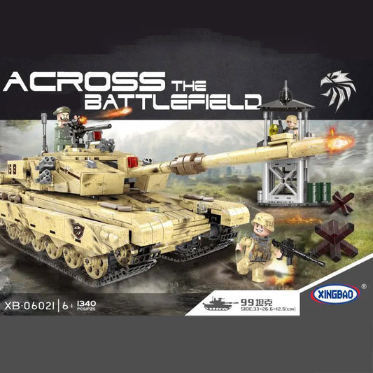 XINGBAO 06021 Military Series Tank Fighter Air Gunboat Armored Vehicle Helicopter Educational Toy Compatible Bricks From China