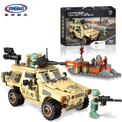 XINGBAO 06024  Military Detective Car Educational Toy Compatible Bricks From China