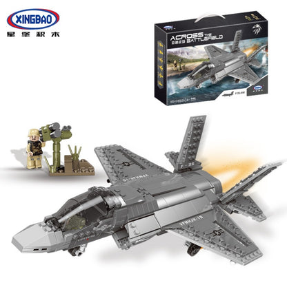 XINGBAO 06026 Military Through The Battlefield Series F35 Fighter From China