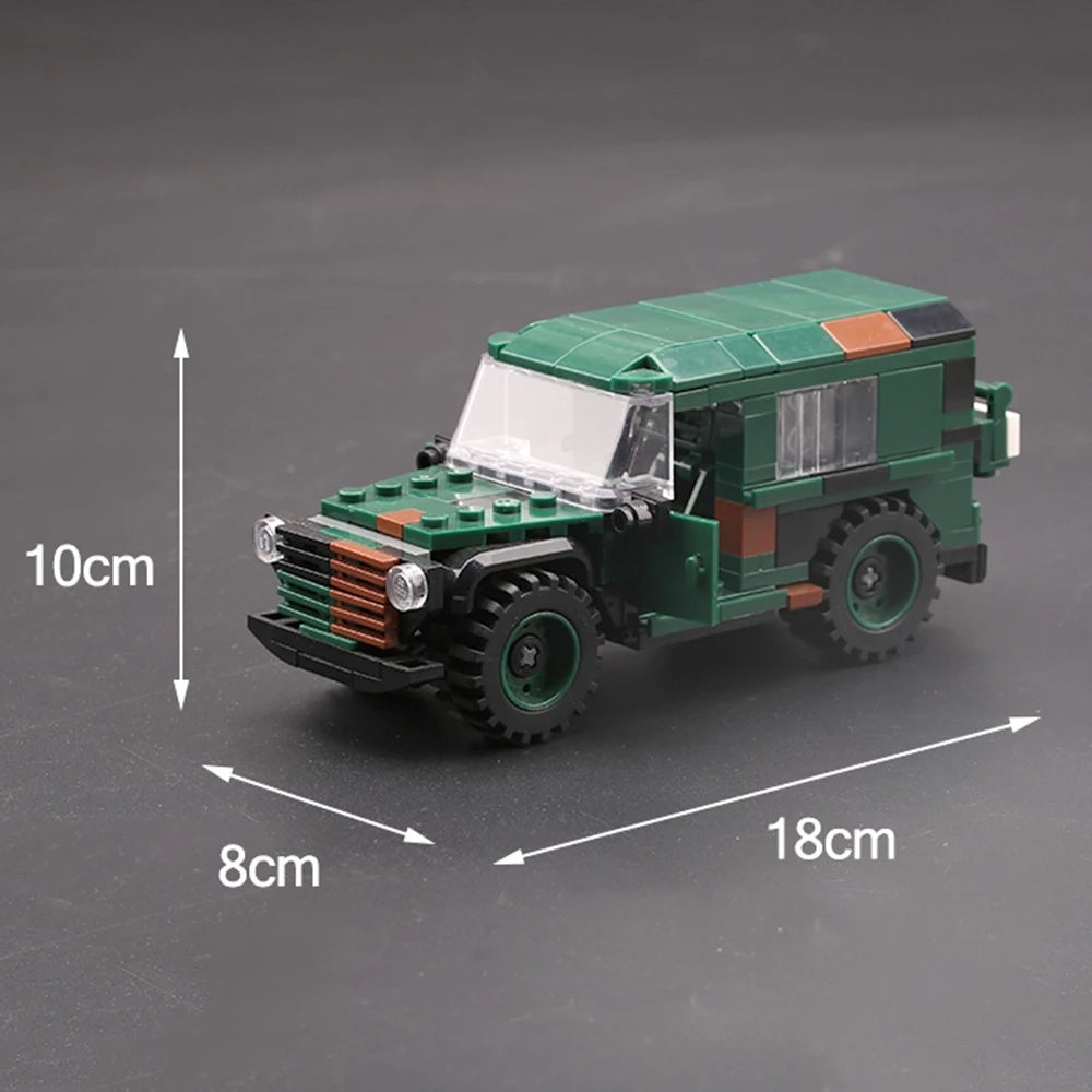 XINGBAO 06041 Moc Military 1:30 Lkw Leicht Wolf Gl Car Building Blocks 192pcs Bricks Toys From China.