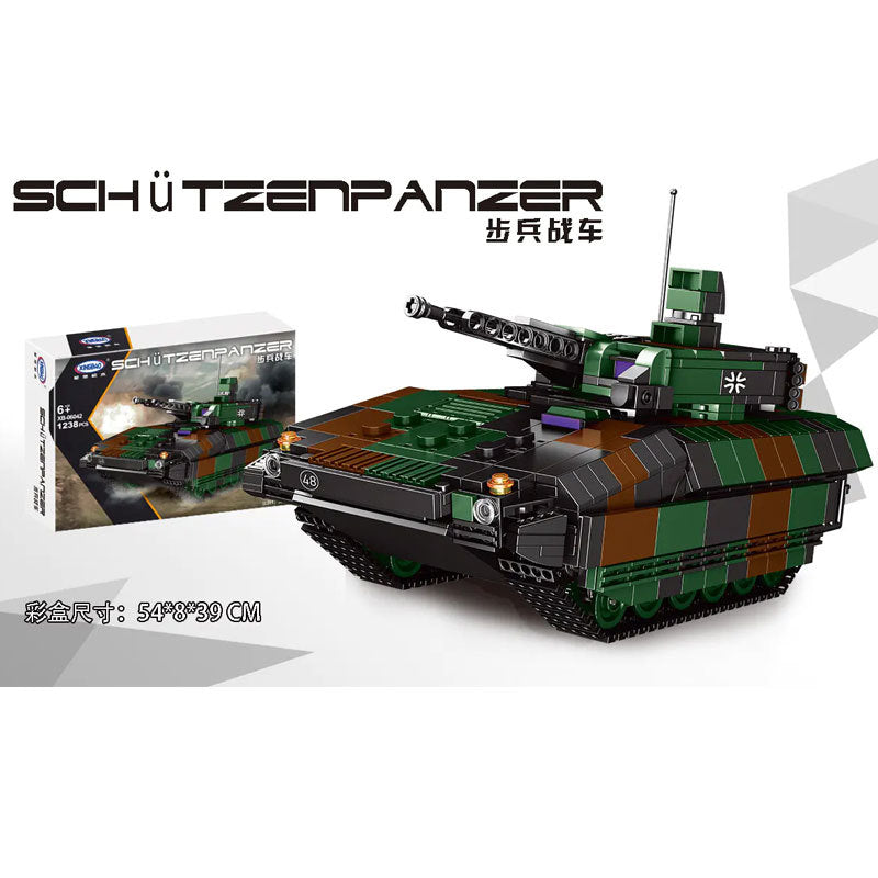 XINGBAO  06042 Military Series Schutzenpanzer Building Blocks 1238pcs Bricks Toys Model from China