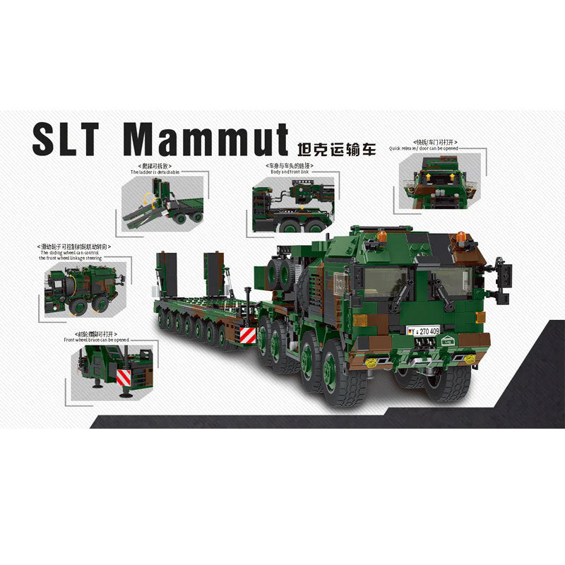 XINGBAO 06046 Military Series SLT “Mammut” Building Blocks 1912pcs Bricks From China