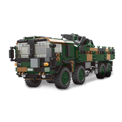 XINGBAO 06052 Moc Military Car LKW KAT 1MIL GL Building Blocks 8*8 10t With 893pcs BRICKS Toys From China.