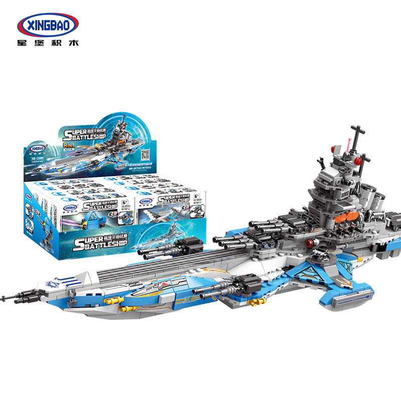XINGBAO 13001 Military Super Battleship building kits blocks kids toys bricks sets aircraft Children Gifts From China