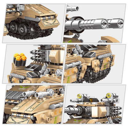 XINGBAO 13005 Military Imperial Tank Building Blocks Children's Toys Building Blocks Gift From China