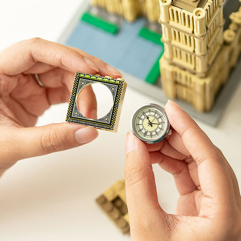 XINGBAO 18025 Moc Creator Expert Buildings London Big Ben Blocks 815PCS Bricks With USB Light From China.