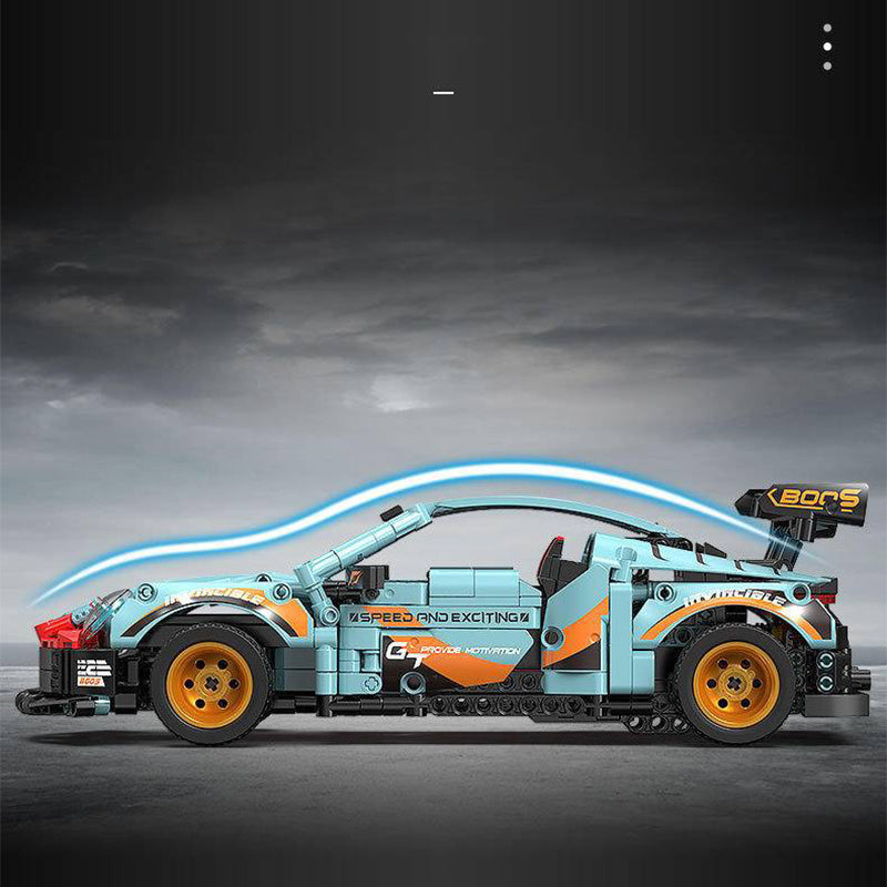 XINGBAO 21011 Moc Technic Remote Control GT911 Racing Car Building Blocks 812pcs Bricks Toys from China Delivery.