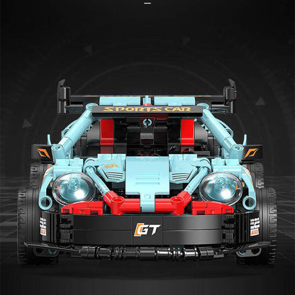 XINGBAO 21011 Moc Technic Remote Control GT911 Racing Car Building Blocks 812pcs Bricks Toys from China Delivery.