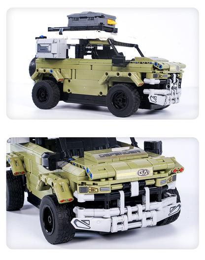 XINGBAO 22004 Technic remote control Cross-country car Model SUV City Model Building Blocks Bricks Toys Kid Christmasbuilding Block From China