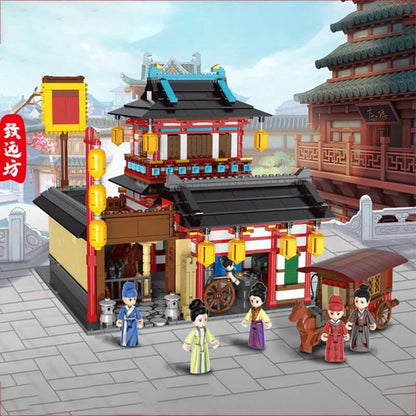 XINGBAO XB-01026 Changan Zhuque Street: Zhiyuan Square Prosperous Tang Dynasty