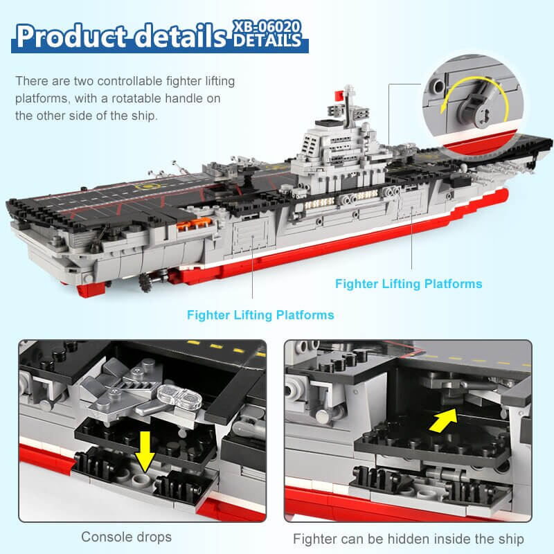 XINGBAO XB-06020 Aircraft Carrier 001A Battleship