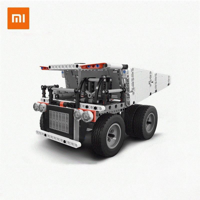 Xiaomi Building Blocks Technology Car Three-piece Set Engineering Vehicle Four-piece Set Building Blocks Ship From China(no tax)