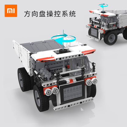 Xiaomi Building Blocks Technology Car Three-piece Set Engineering Vehicle Four-piece Set Building Blocks Ship From China(no tax)