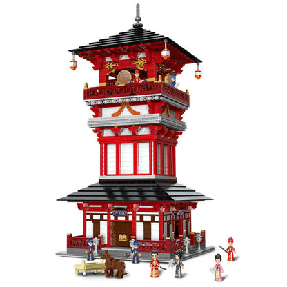 XINGBAO 01025 Creator Expert Series China Town Tang Dynasty MOC Series "Zhenyuanfang" Building Blocks 3295pcs Bricks Toys Model From China