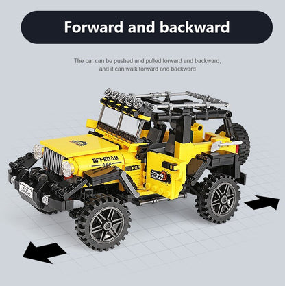 XINGBAO 03024 Offroad Adventure Set Building Blocks Bricks Toys for Kids Educational Off-road Truck Model Ship From China