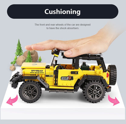 XINGBAO 03024 Offroad Adventure Set Building Blocks Bricks Toys for Kids Educational Off-road Truck Model Ship From China