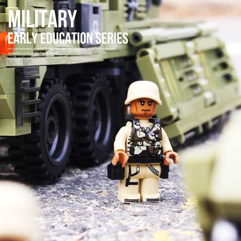 XINGBAO 06008-06015 Military World War 2 Technic Army Collections