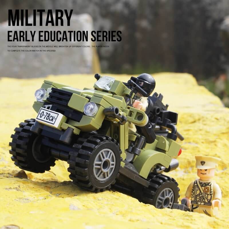XINGBAO 06008-06015 Military World War 2 Technic Army Collections
