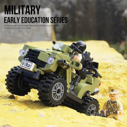 XINGBAO 06008-06015 Military World War 2 Technic Army Collections