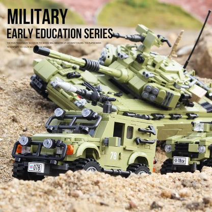 XINGBAO 06008-06015 Military World War 2 Technic Army Collections