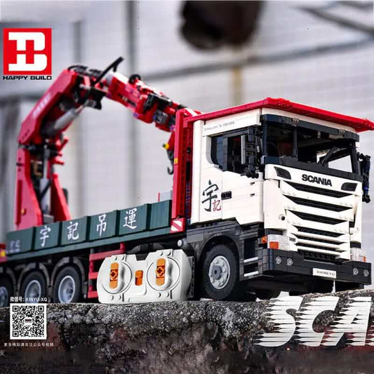 BUILO YC-GC008 X-Tech: Scania Crane Lorry