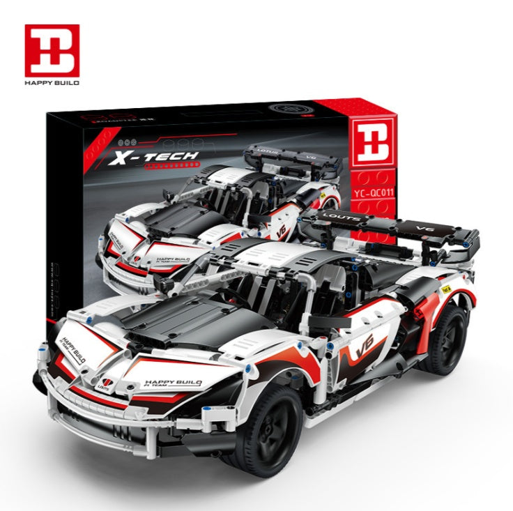 YC-QC011 Lotus Exige V6 42096 C Model Building Block Toy Ship From China MOC-31714